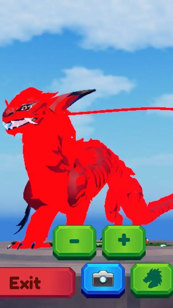 ai character: glowing tailgris  background