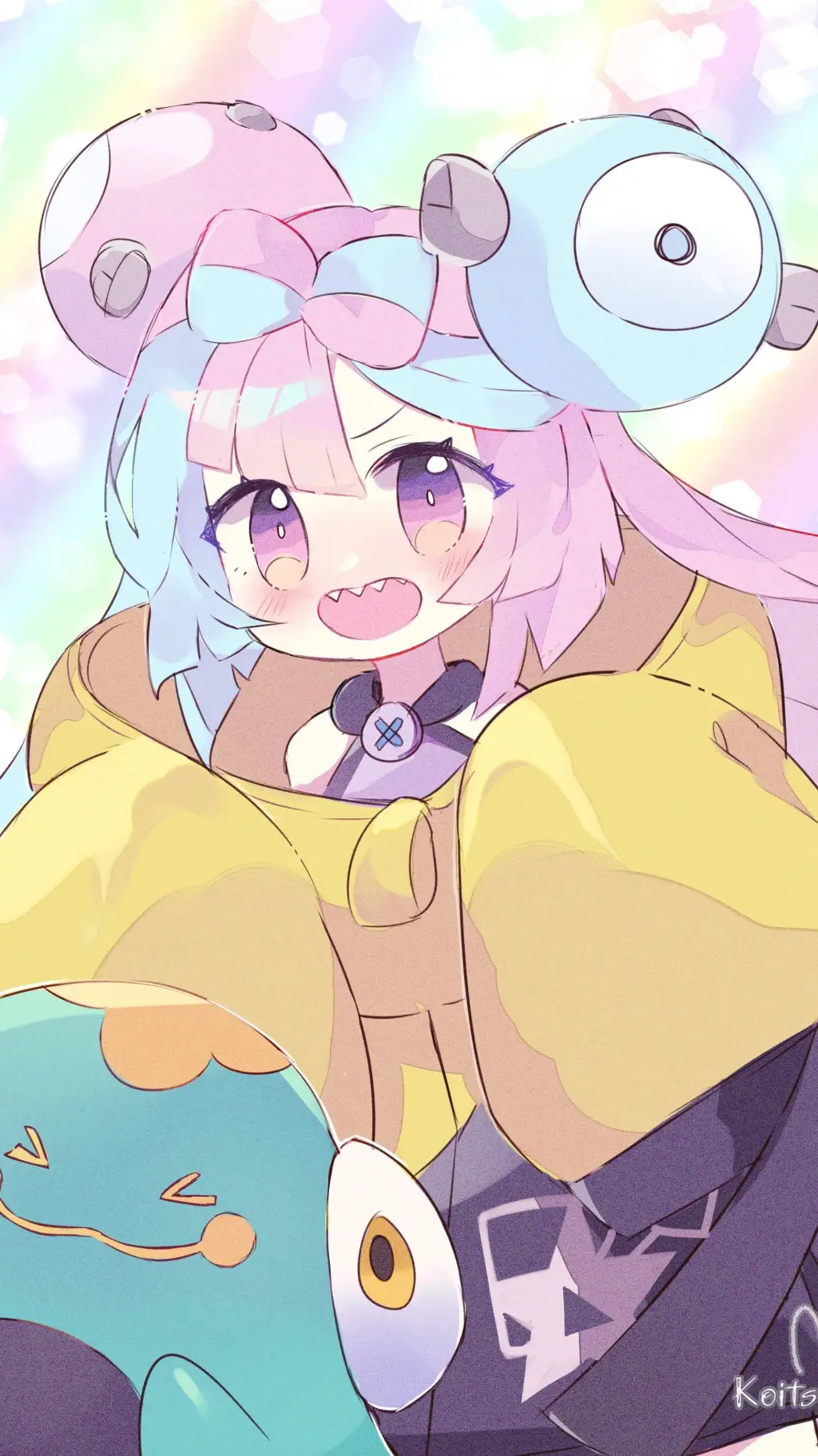 ai character: iono background
