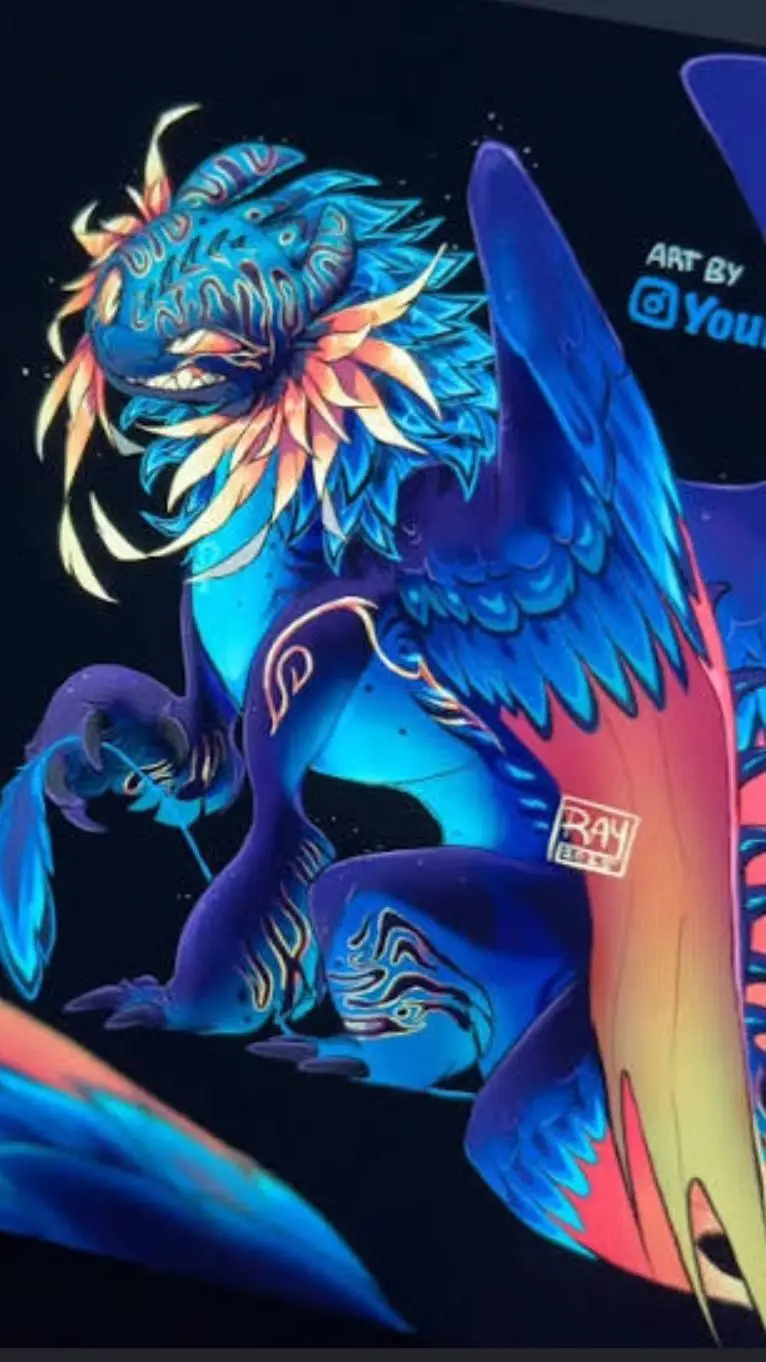 ai character: HTTYD  background