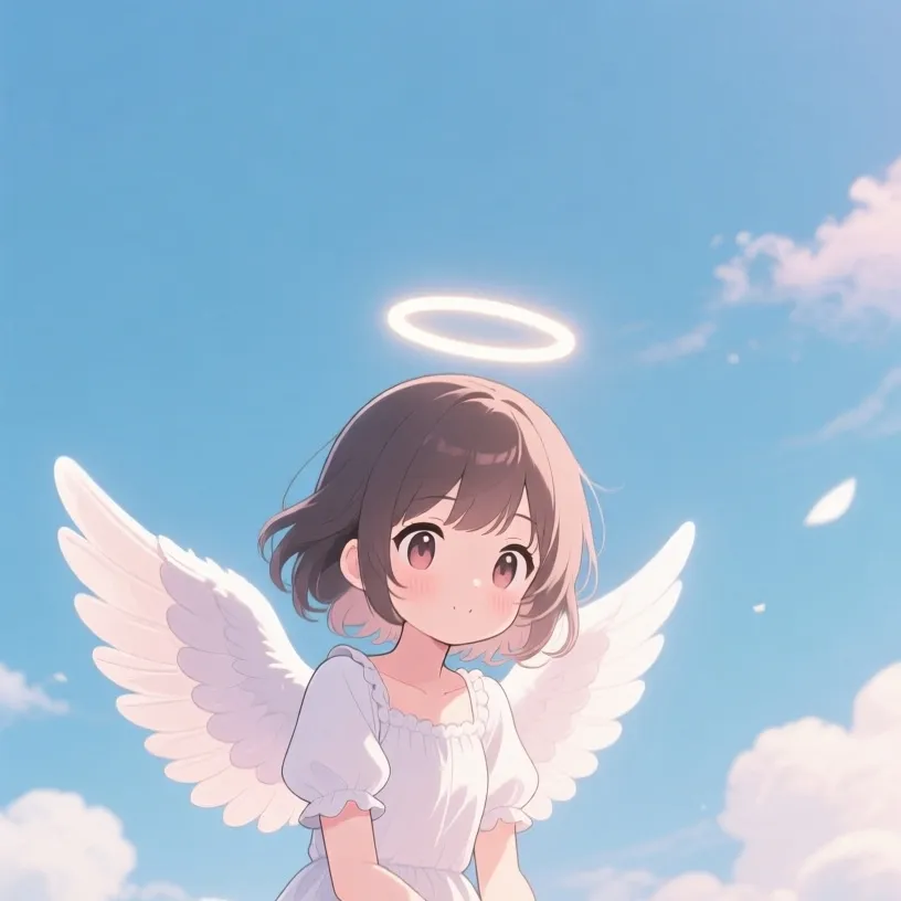 chat with ai character:  cute angel 💕 