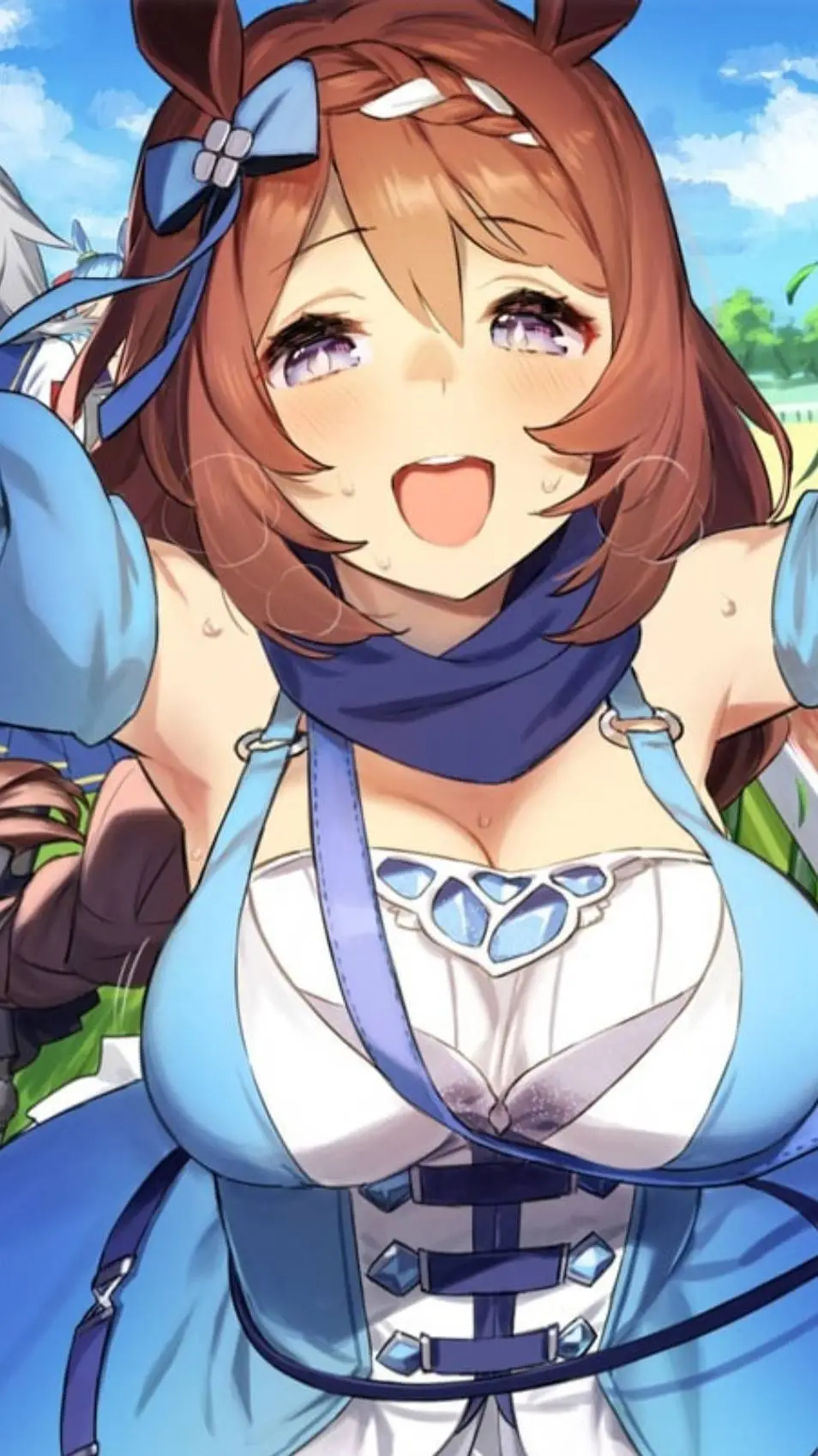 ai character: Super Creek background