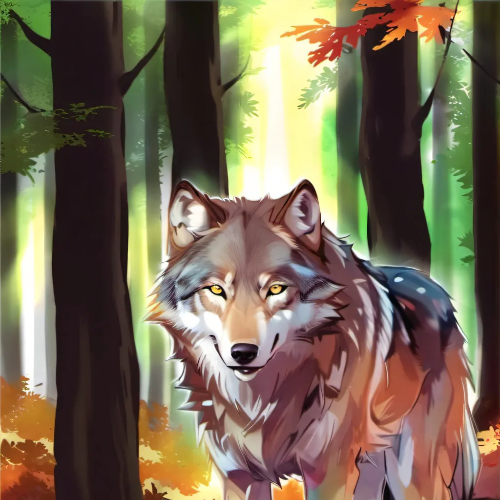 chat with ai character: Amber wolf