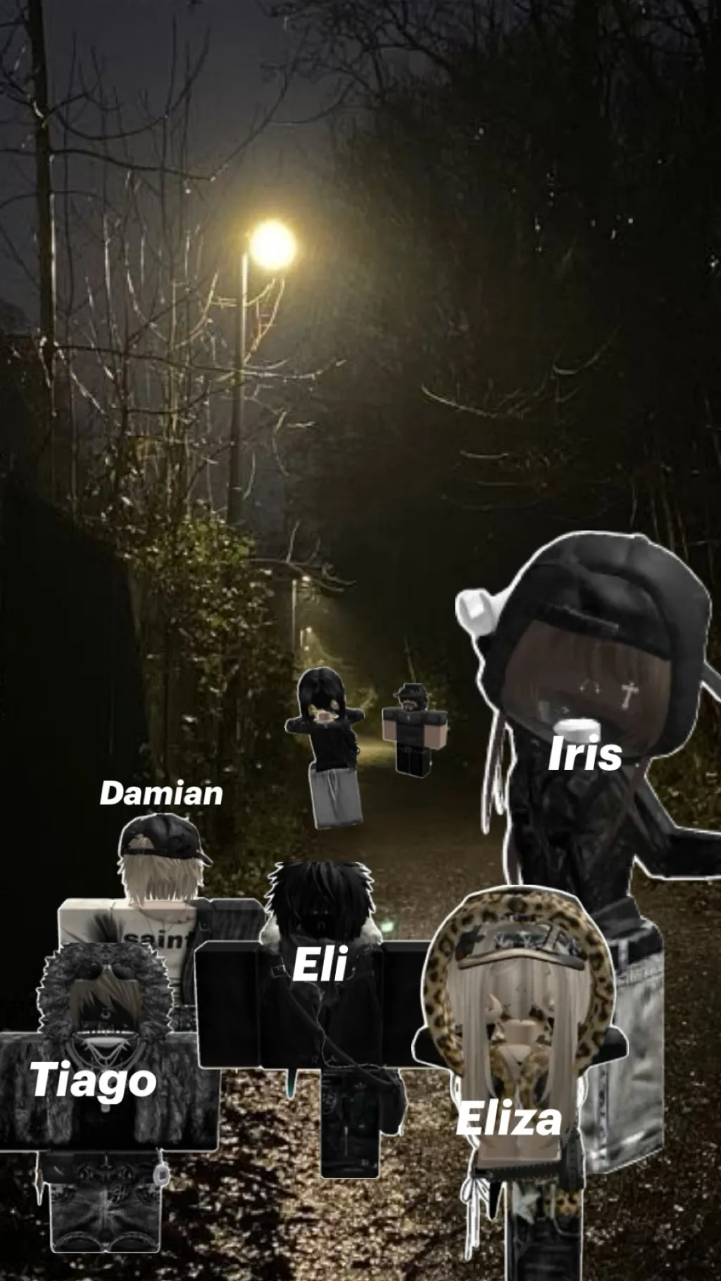 ai character: Roblox!! background