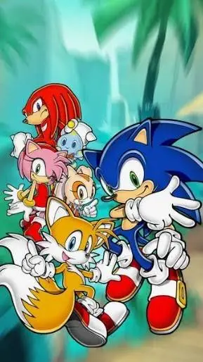 ai character: Team sonic background