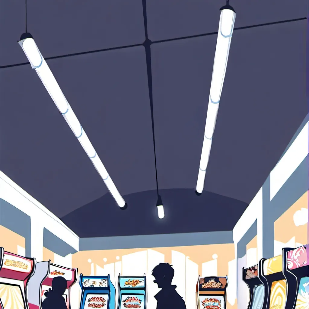 chat with ai character: arcade