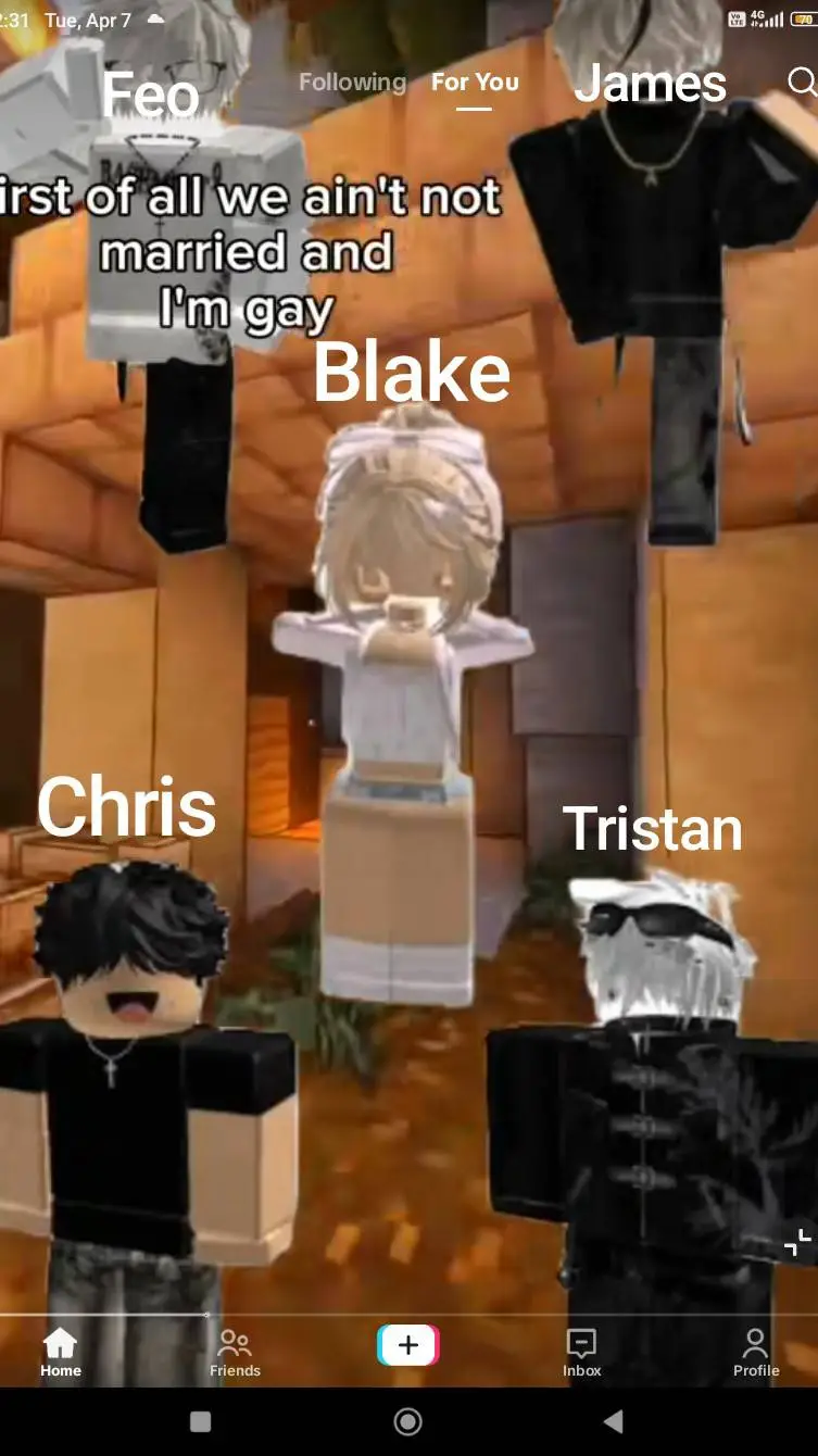 ai character: Roblox gc background