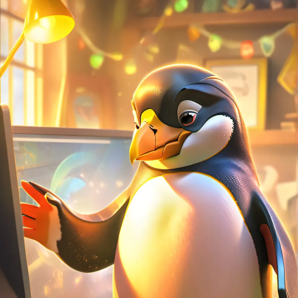 chat with ai character: Tux