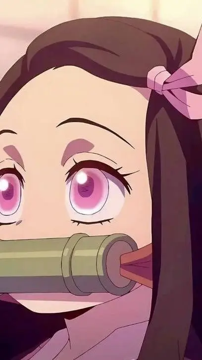 ai character: Nezuko background