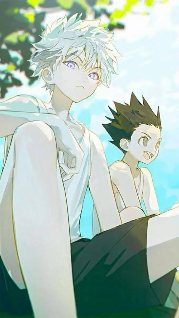ai character: gon, killua  background