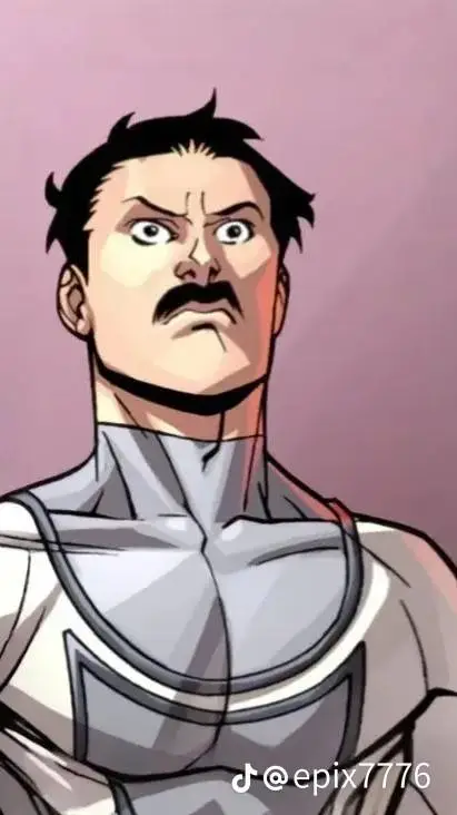 ai character: mustache mark background