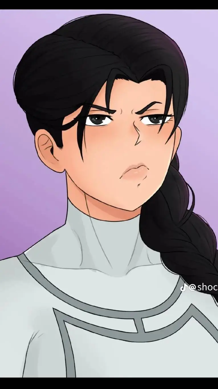 ai character: mustache maríe background