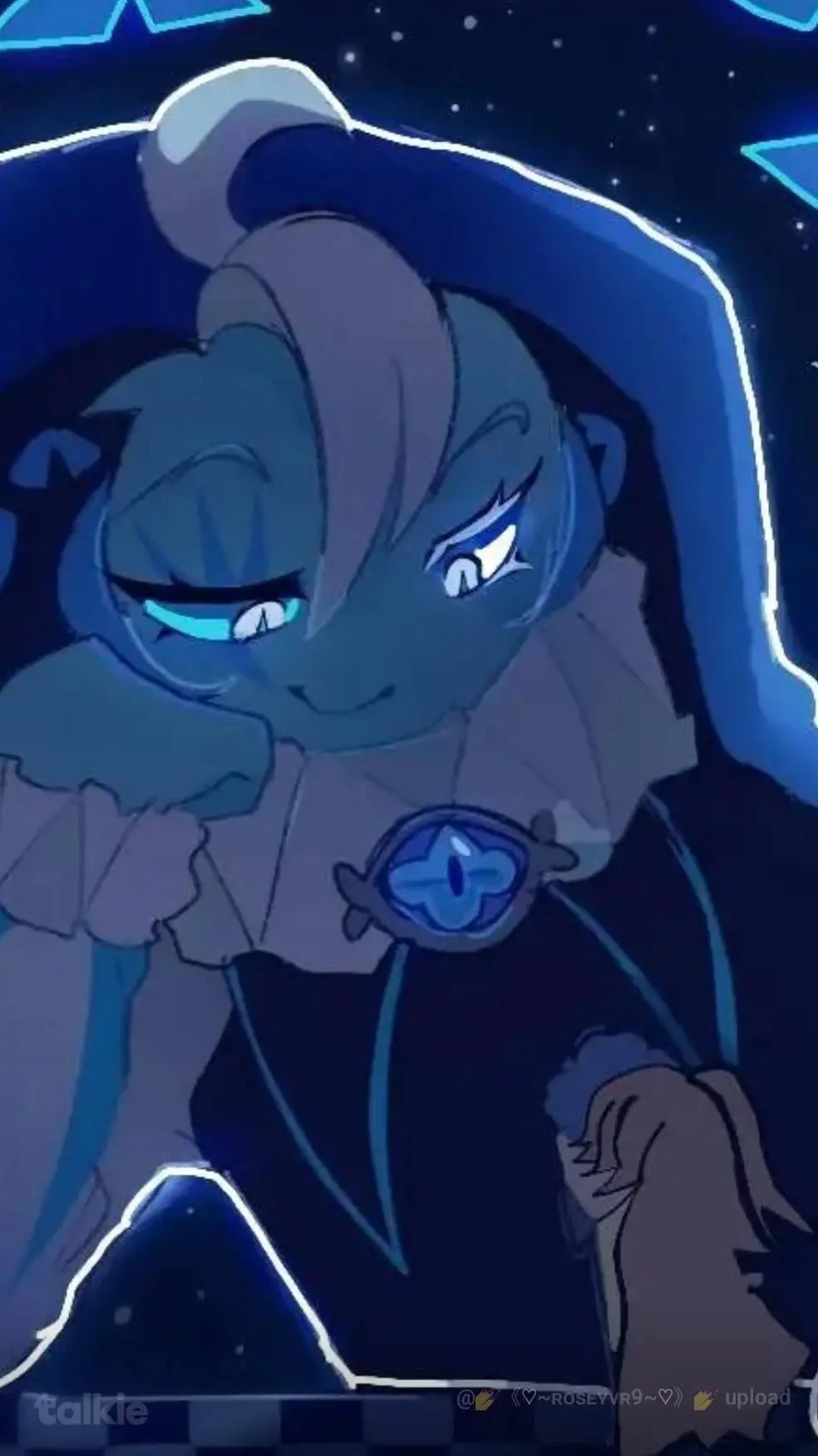 ai character: Shadow milk. background