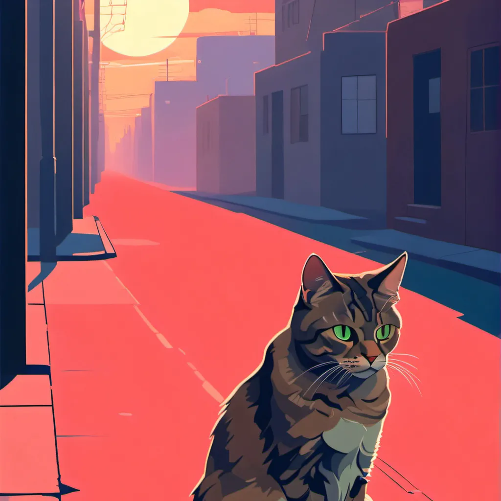 chat with ai character: Pepper(the cat)