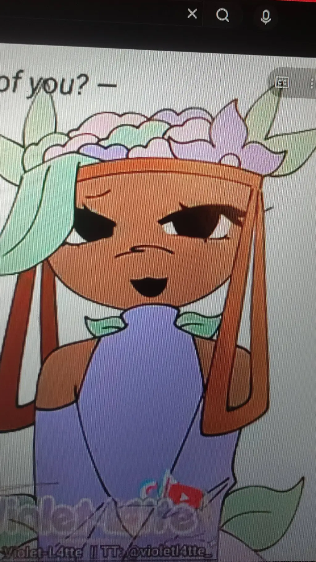 ai character: Bassie🥰🌸 background