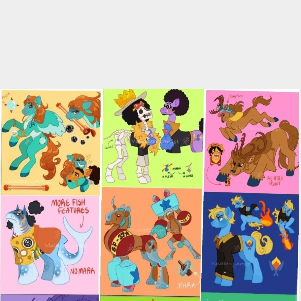 chat with ai character: One Piece × mlp