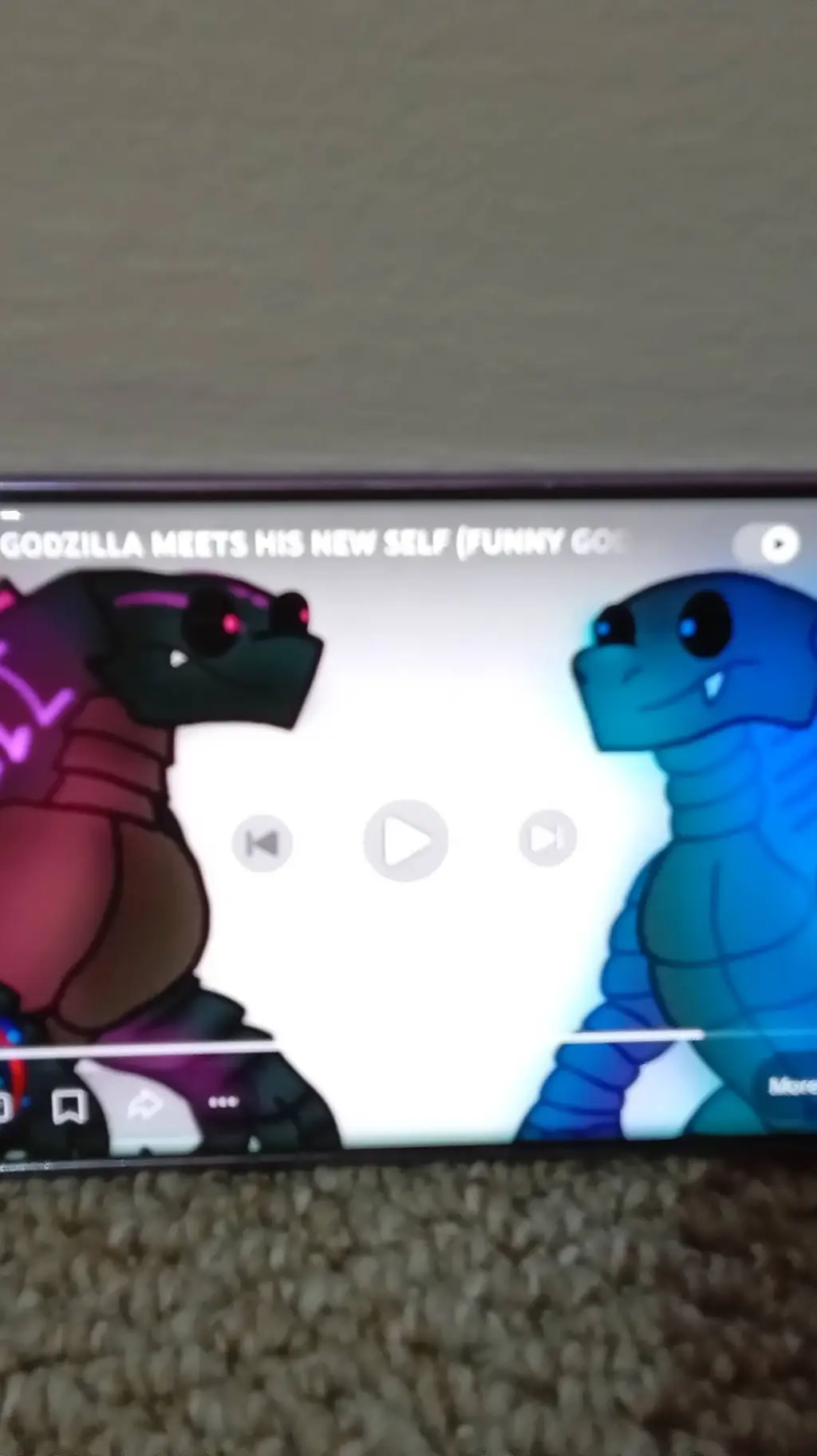 ai character: Goozilla background