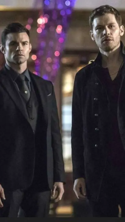 ai character: klaus and elijah  background