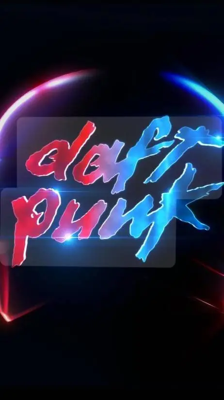 ai character: daft punk background