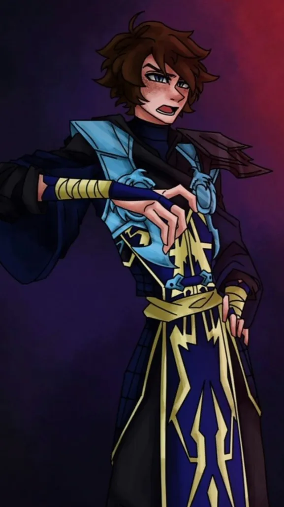 ai character: Jay G/W background