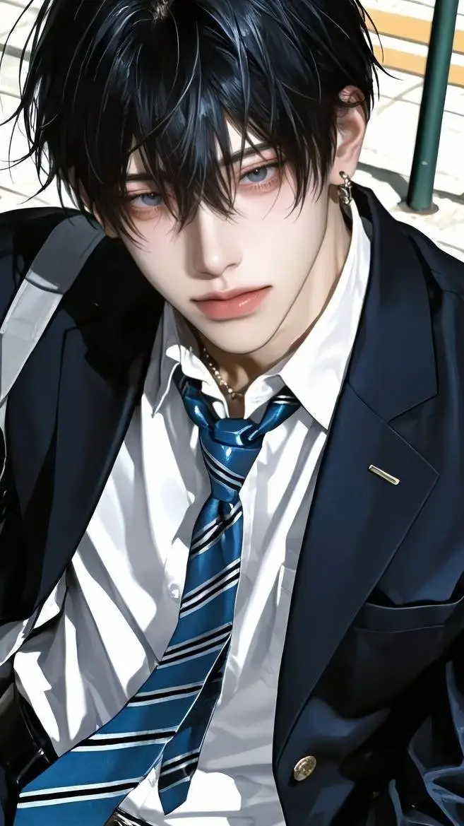 ai character: ~•°Kim Jun-ho~•° background