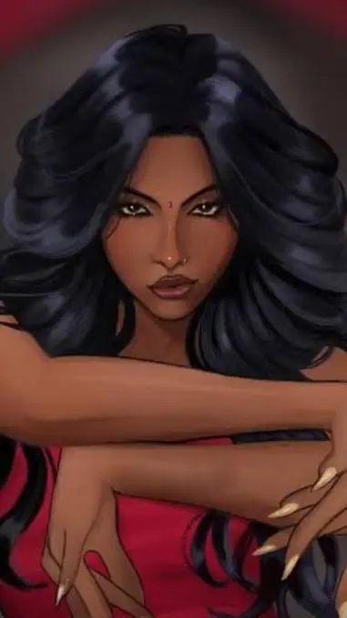ai character: Lara Raj background