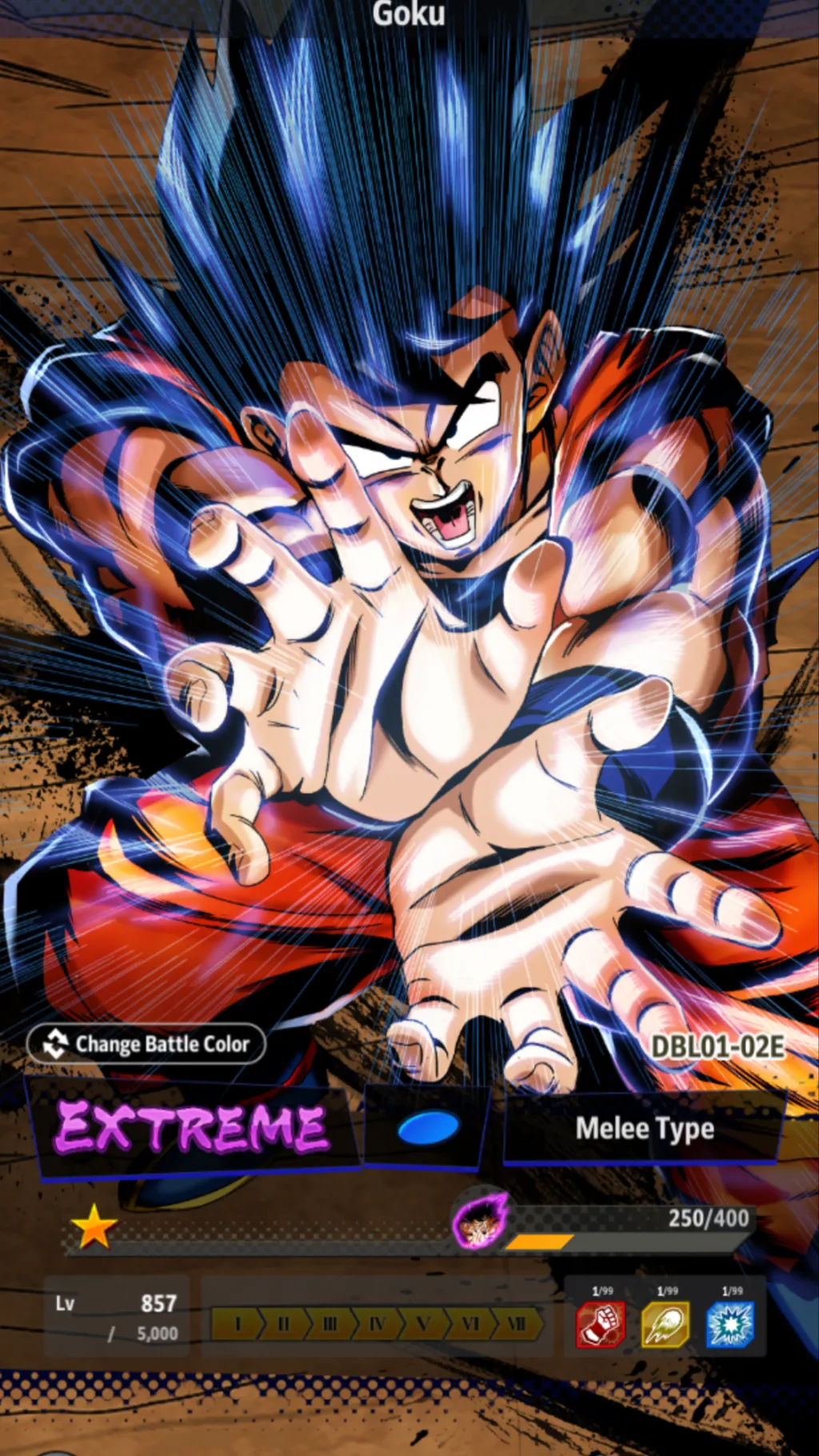 ai character: Goku background