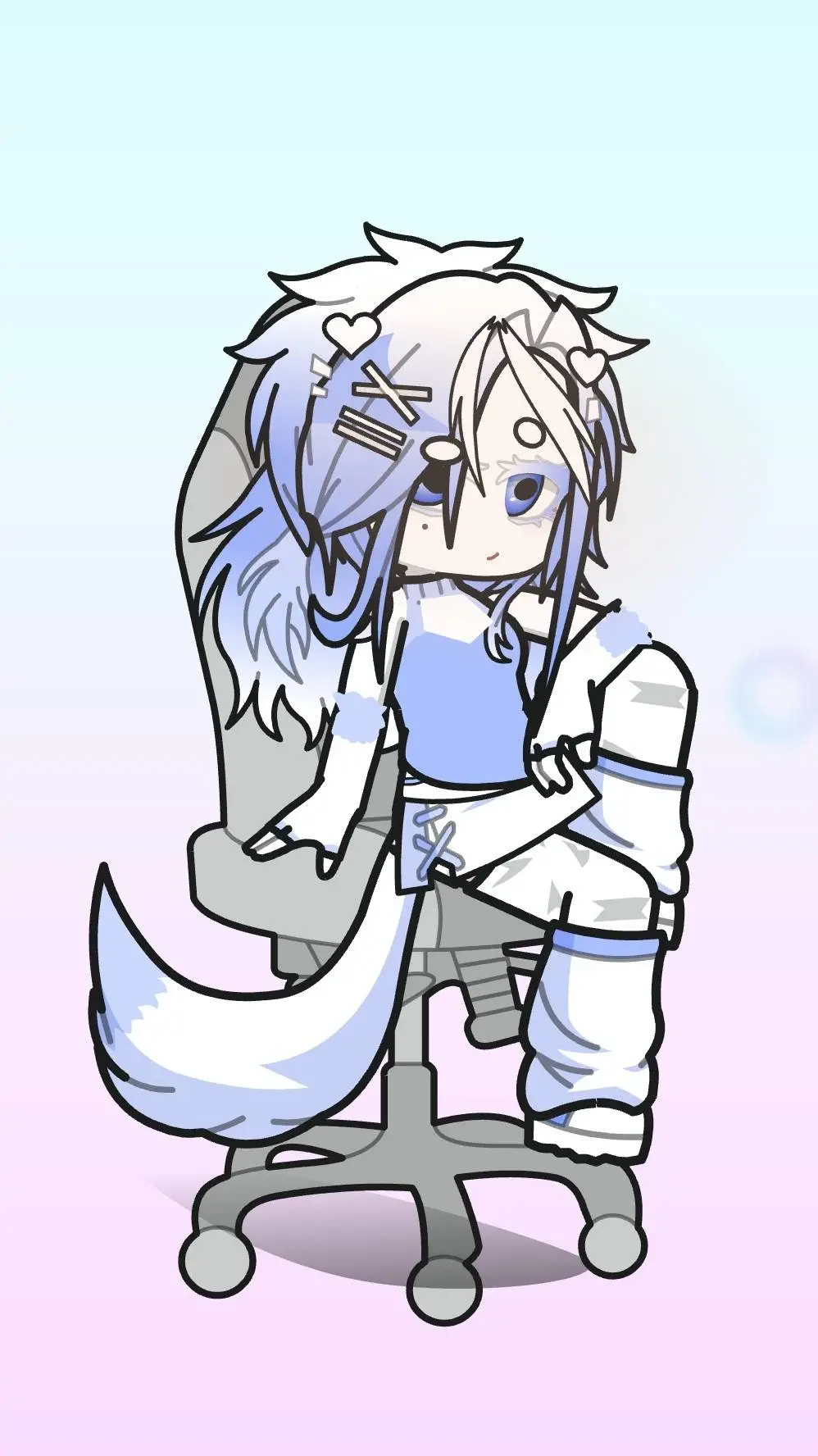 ai character: mha X httyd background