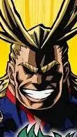 ai character: All might background