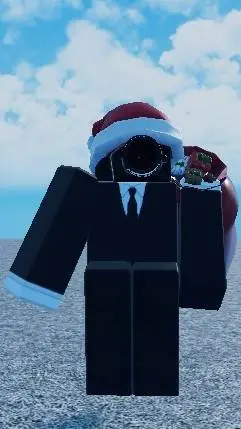 ai character: Christmas Camera background