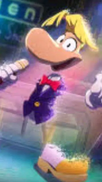 ai character: Rayman background