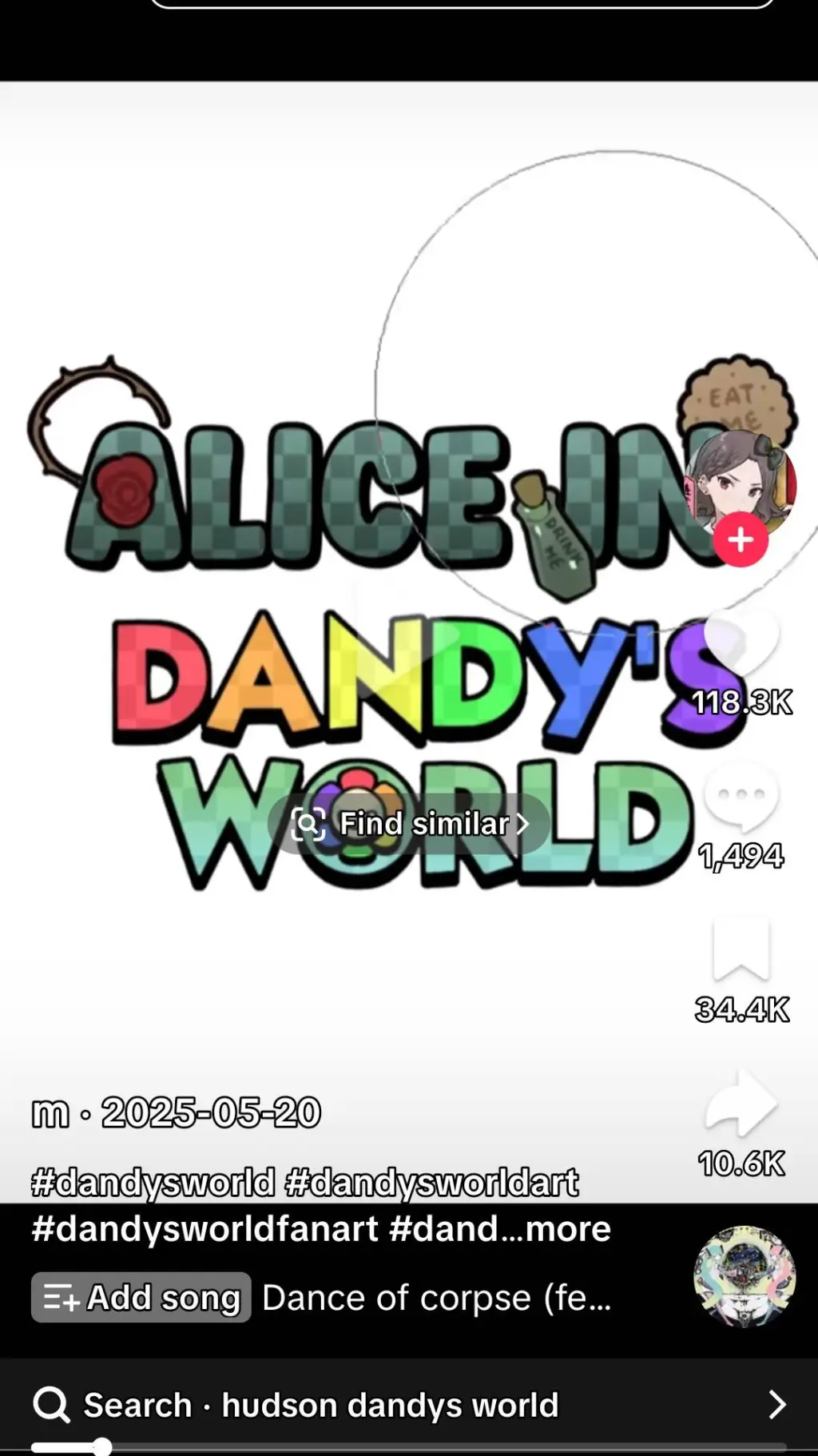 ai character: Alice in dw background