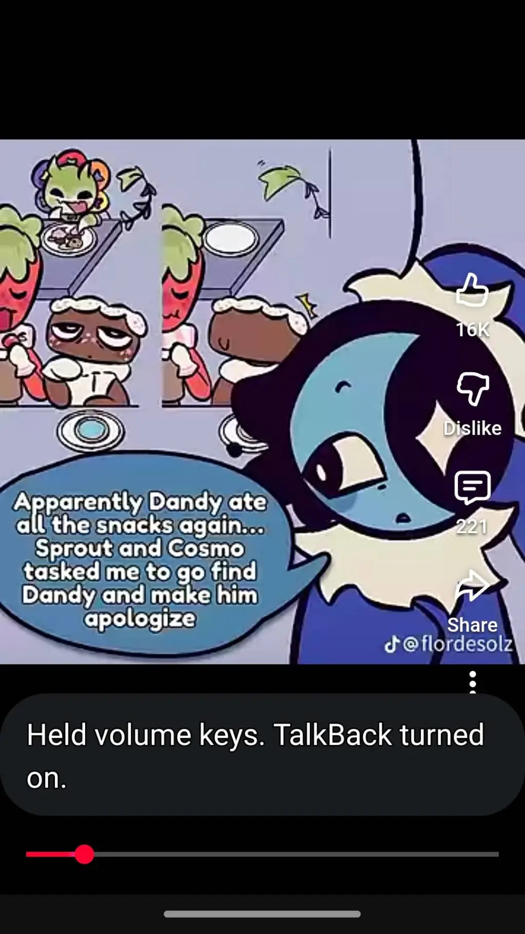 ai character: Dandy's world  background