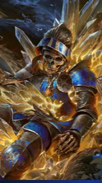 ai character: Bloody war background