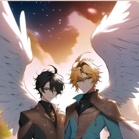 chat with ai character: Angel/demon