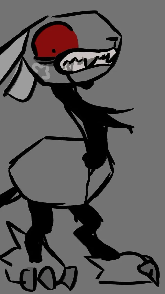 ai character: Twisted pebble background