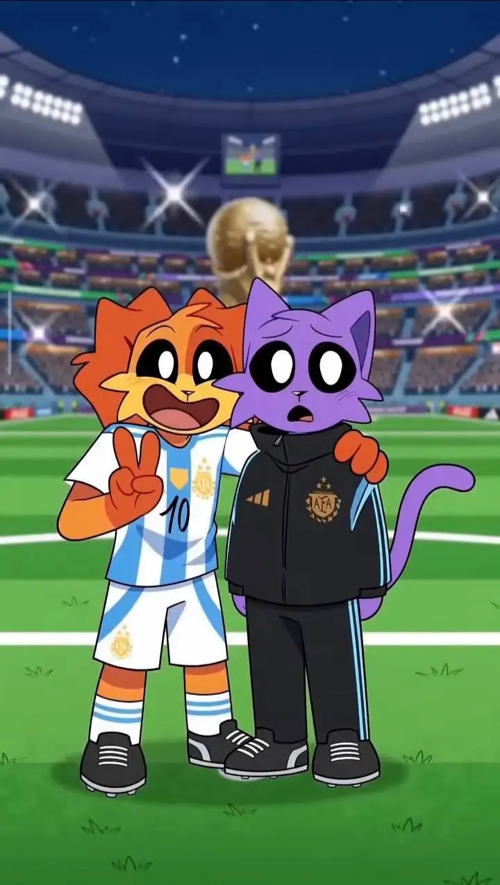ai character: Catnap y dogday  background