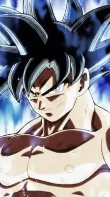 ai character: Goku Mui background