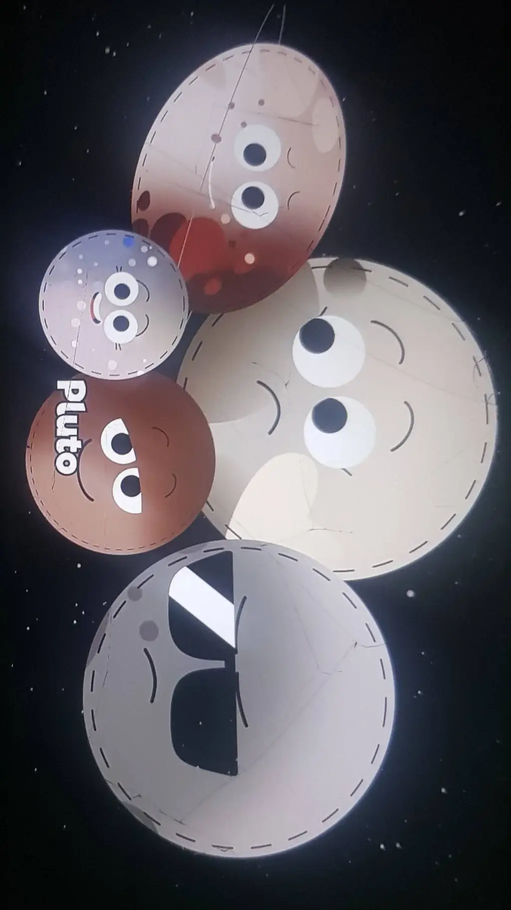 ai character: dwarf planets background