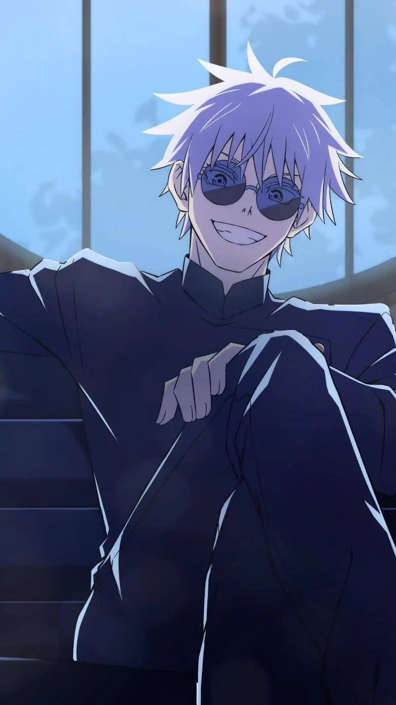 ai character: Satoru gojo background