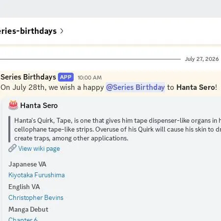 chat with ai character: SEROS BIRTHDAY