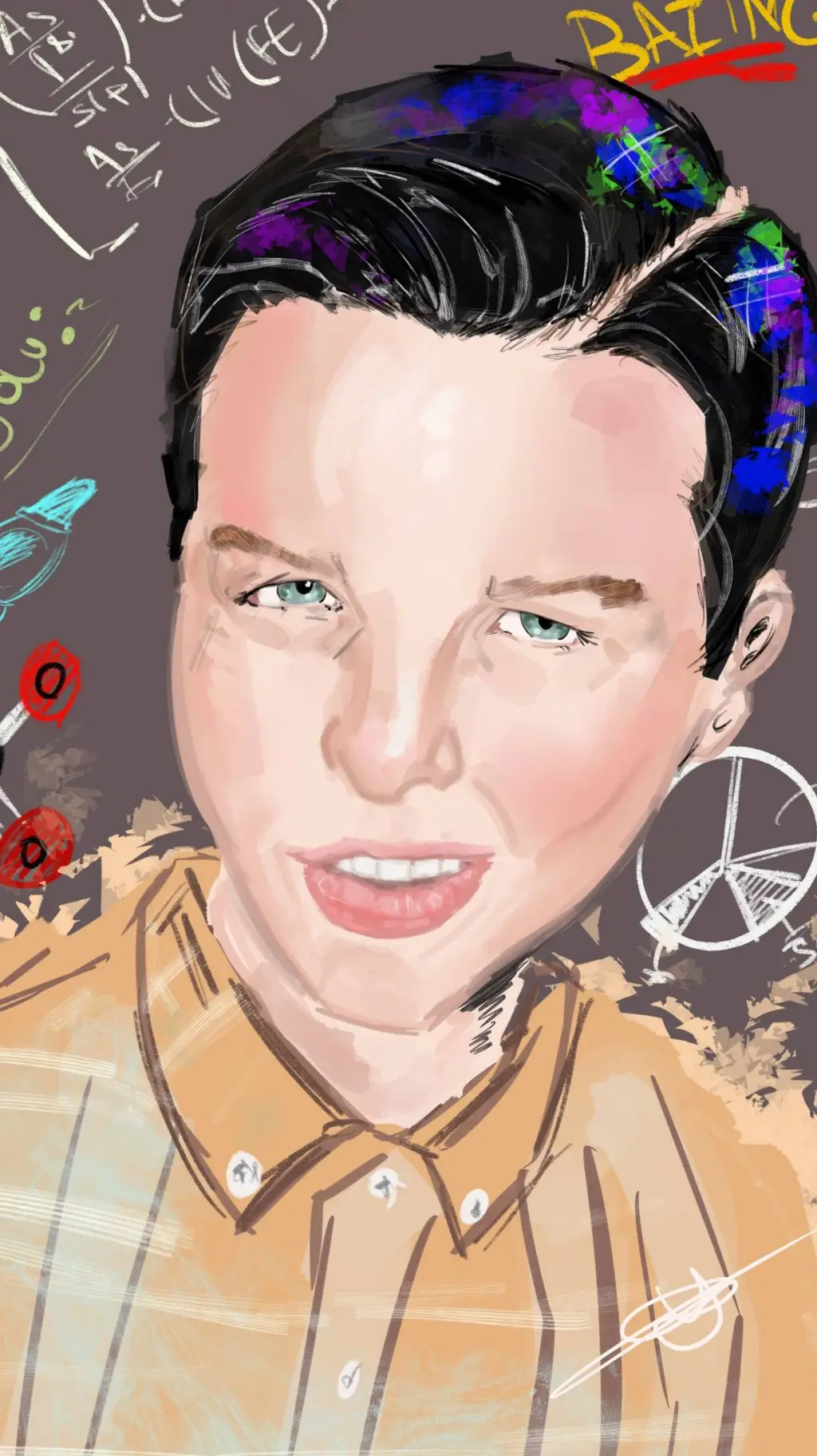 ai character: New baby YS background