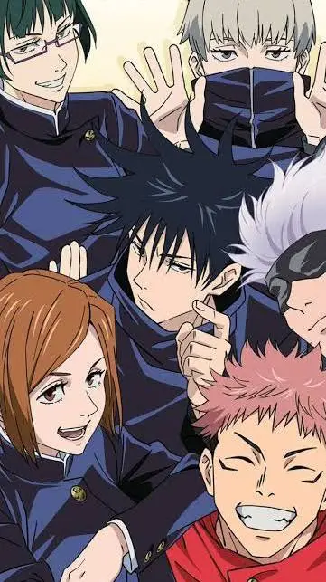 ai character: ★New Student JJK background