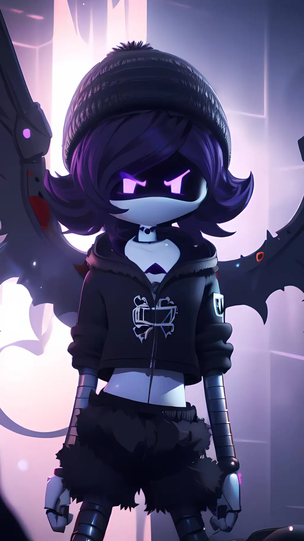 ai character: Uzi(Zombie drone) background