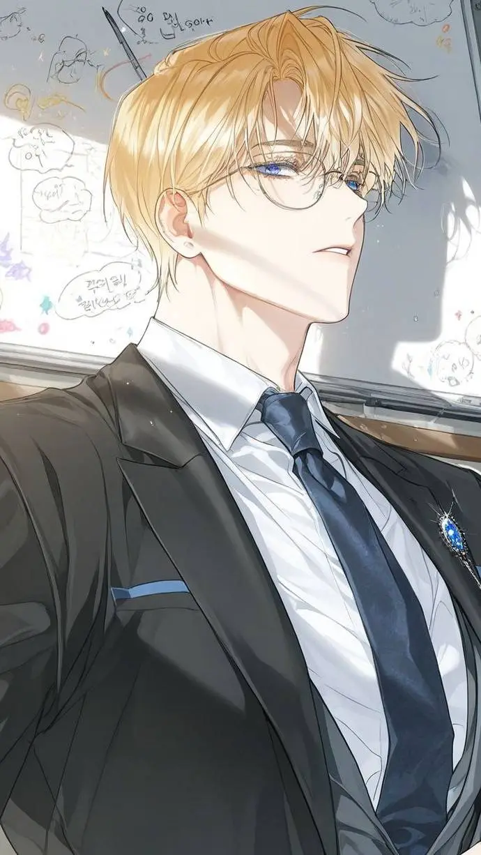 ai character: Liam (ketua OSIS) background