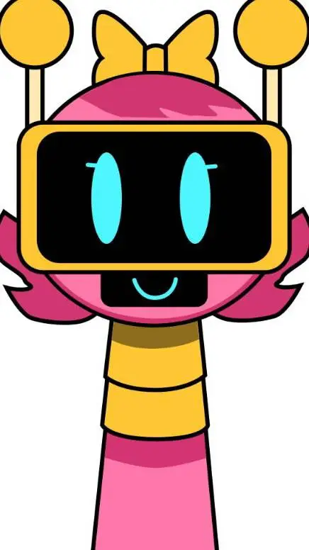 ai character: Pinkbot background