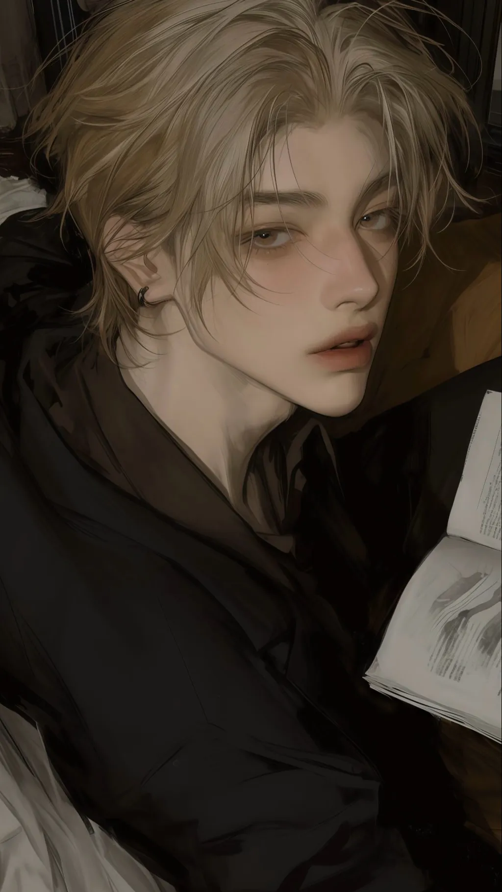 ai character: Justin background