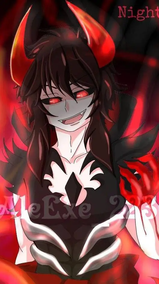 ai character: 🖤 NIGHTMARE ❤️ background
