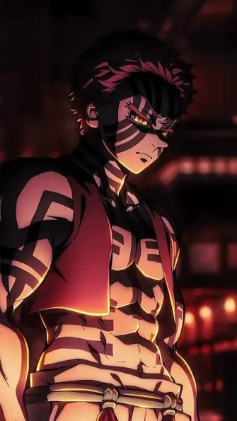 ai character: Akaza background