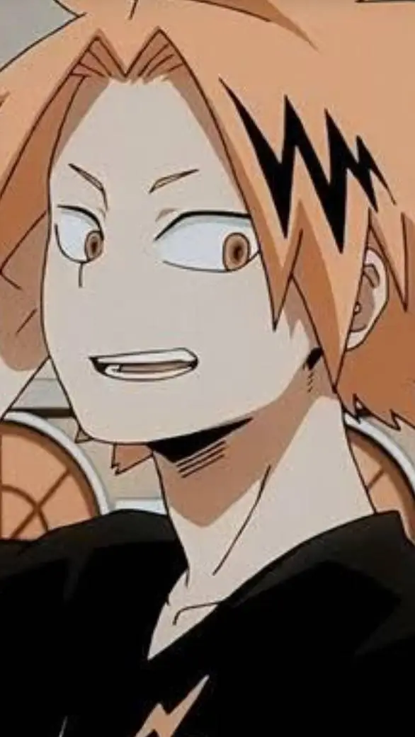 ai character: Denki Kaminari background