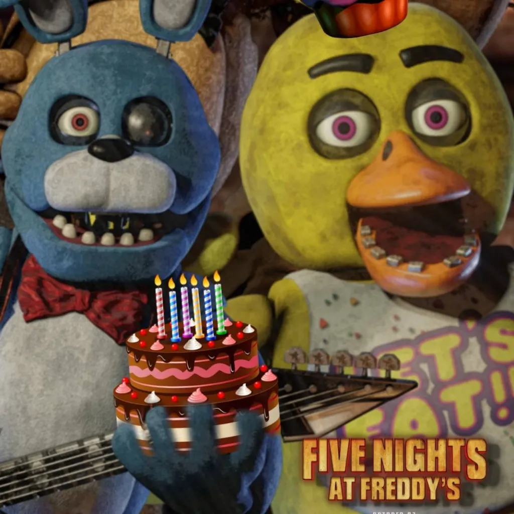 chat with ai character: Tu cumple en FNaF🍕